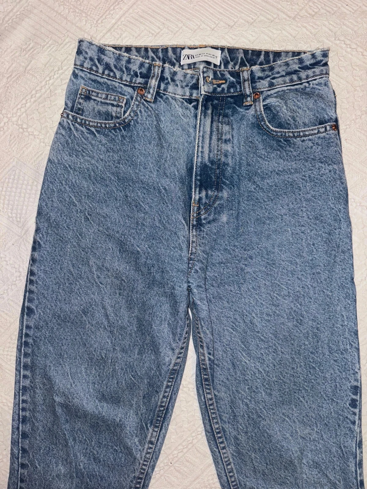 Jeans de cintura alta Zara – photo 2
